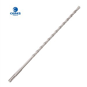 Elettriku 40 Cr Steel SDS Plus Hammer Drill Bit Għall-Konkrit U Ġebel